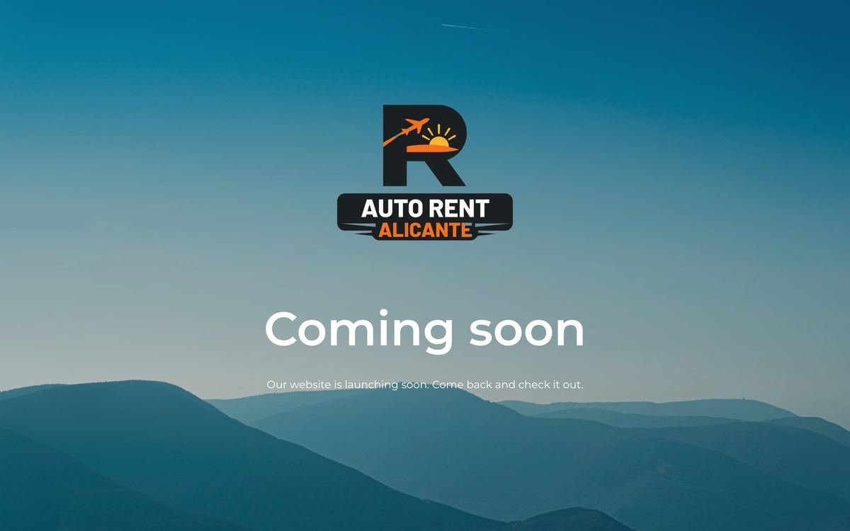 Auto Rent Alicante car rental booking engine and local SEO
