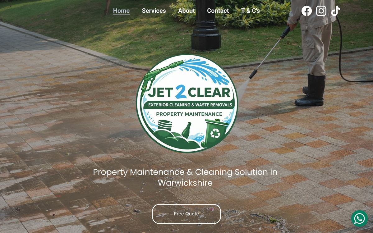 Jet2 Clearance property services branding and local SEO results